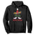 Funny Christmas In Mexico Hoodie Feliz Navidad Sombrero Santa Hat TS11 Black Print Your Wear