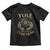 Yule Never Guess Where Christmas Come From Baby Shirt Pentagram Circle TS11 Black Print Your Wear