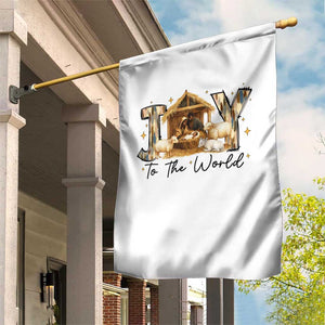 African American Christmas Nativity Scene Garden Flag Joy To The World Afro Black Jesus TS11 Print Your Wear