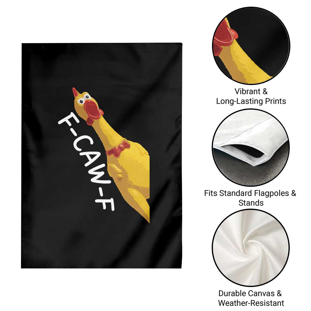 Funny F Caw F Chicken Toy Garden Flag Poultry Humor TS11 Print Your Wear