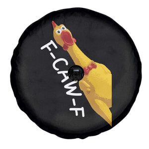 Funny F Caw F Chicken Toy Spare Tire Cover Poultry Humor TS11 Print Your Wear
