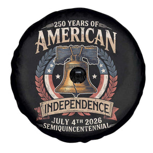 250 years Of America Independence Spare Tire Cover 250th American Anniversary Liberty Bell TS11 Print Your Wear