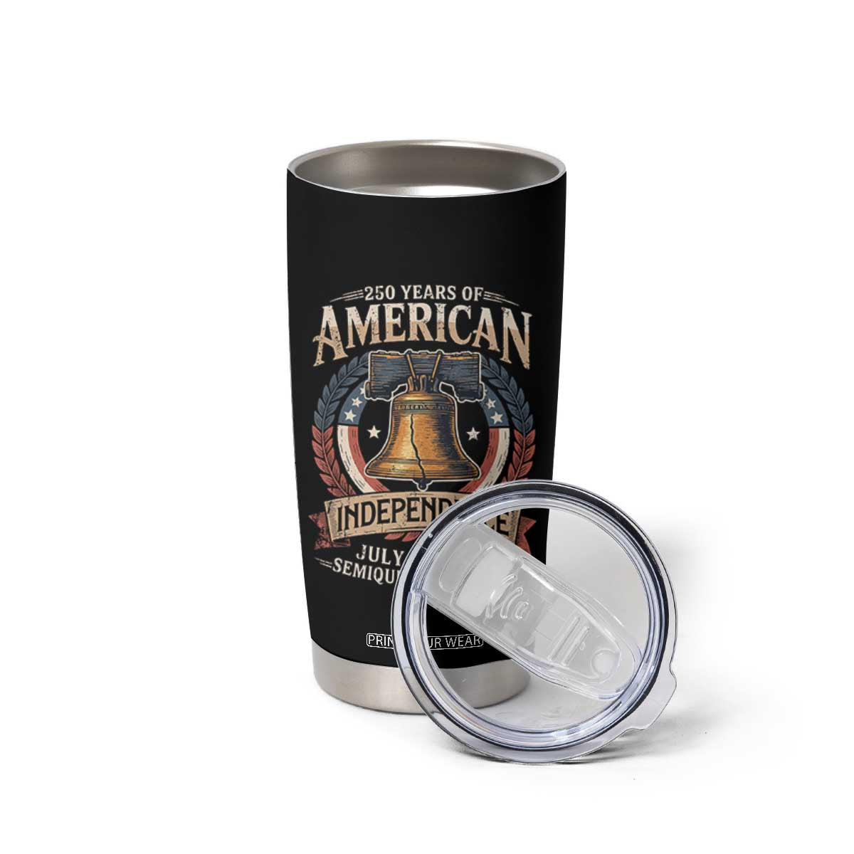 250 years Of America Independence Tumbler Cup 250th American Anniversary Liberty Bell TS11 Print Your Wear