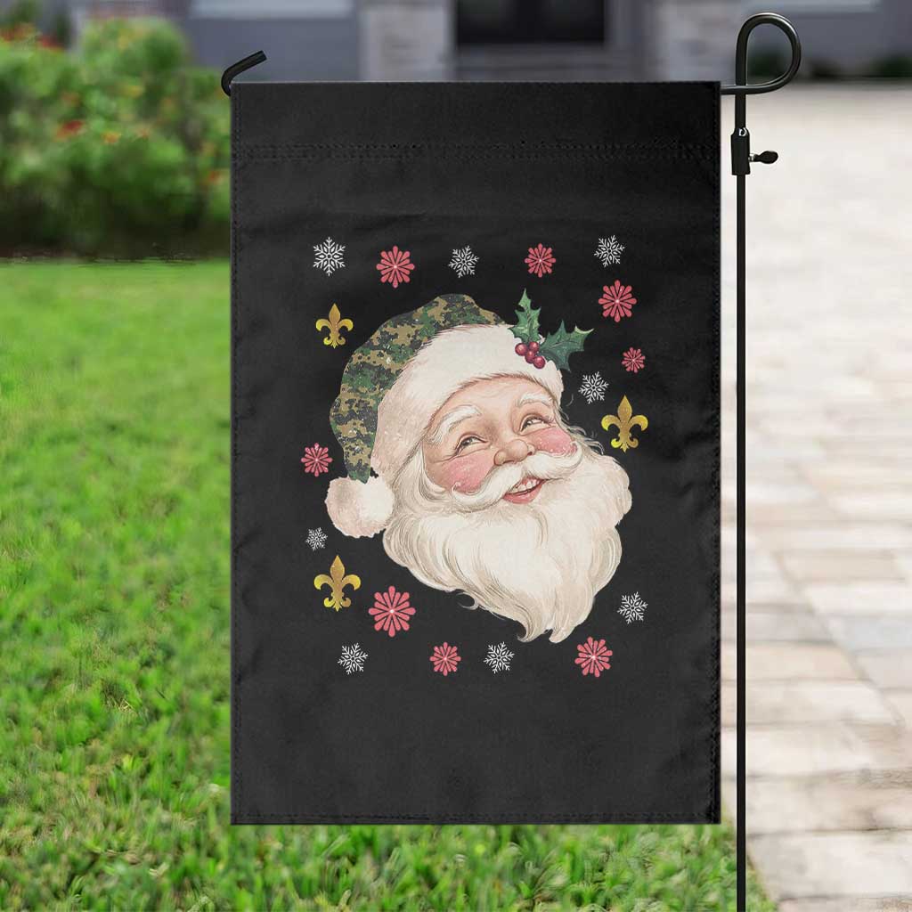 Funny Christmas Cajun Louisiana Santa Papa Noel Garden Flag TS11 Print Your Wear