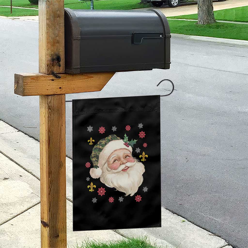 Funny Christmas Cajun Louisiana Santa Papa Noel Garden Flag TS11 Print Your Wear