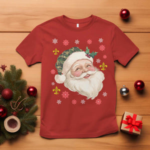 Funny Christmas Cajun Louisiana Santa Papa Noel T Shirt TS11 Red Print Your Wear