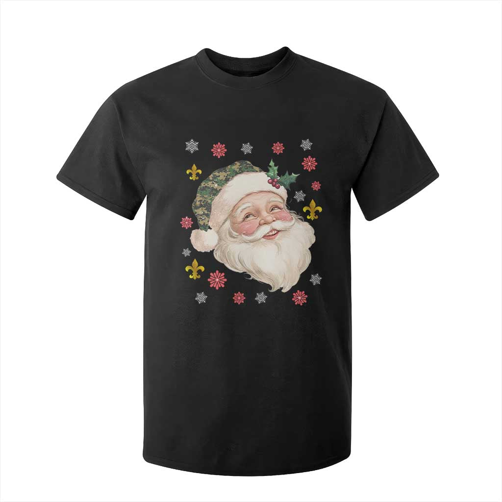 Funny Christmas Cajun Louisiana Santa Papa Noel T Shirt For Kid TS11 Black Print Your Wear