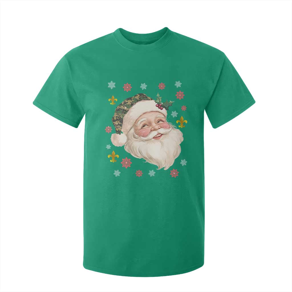 Funny Christmas Cajun Louisiana Santa Papa Noel T Shirt For Kid TS11 Irish Green Print Your Wear