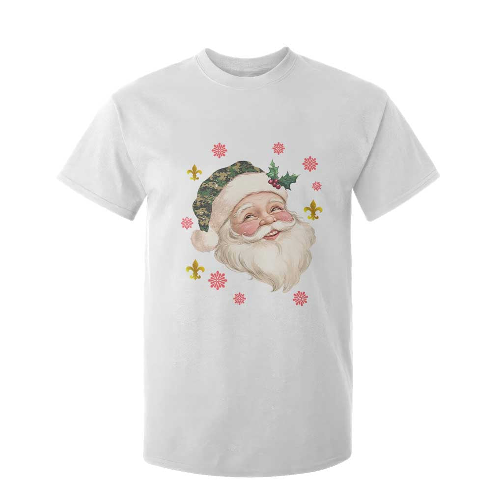 Funny Christmas Cajun Louisiana Santa Papa Noel T Shirt For Kid TS11 White Print Your Wear