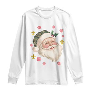 Funny Christmas Cajun Louisiana Santa Papa Noel Long Sleeve Shirt TS11 White Print Your Wear