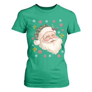 Funny Christmas Cajun Louisiana Santa Papa Noel T Shirt For Women TS11 Irish Green Print Your Wear