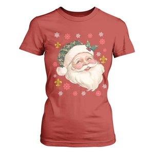 Funny Christmas Cajun Louisiana Santa Papa Noel T Shirt For Women TS11 Red Print Your Wear