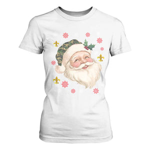 Funny Christmas Cajun Louisiana Santa Papa Noel T Shirt For Women TS11 White Print Your Wear
