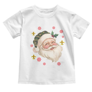 Funny Christmas Cajun Louisiana Santa Papa Noel Toddler T Shirt TS11 White Print Your Wear