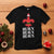 Funny Cajun Louisiana Christmas T Shirt Heaux Heaux Heaux New Orleans Santa Hat TS11 Black Print Your Wear