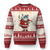 Funny Xmas Pirate Santa Ugly Christmas Sweater Yo Ho Ho Holiday Xmas Pirate TS11 Red Print Your Wear
