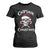 Funny Xmas Pirate Santa T Shirt For Women Captain Christmas Skull Candy Canes TS11 Black Print Your Wear