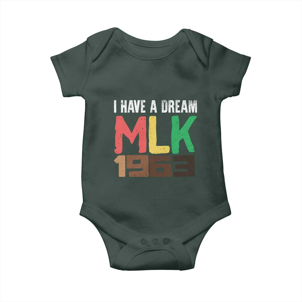 I Have A Dream Martin Luther King Baby Onesie MLK Day 1963 Speech TS11 Print Your Wear