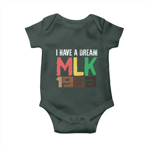 I Have A Dream Martin Luther King Baby Onesie MLK Day 1963 Speech TS11 Print Your Wear