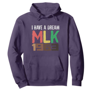 I Have A Dream Martin Luther King Hoodie MLK Day 1963 Speech TS11 Purple Print Your Wear