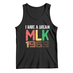 I Have A Dream Martin Luther King Tank Top MLK Day 1963 Speech TS11 Black Print Your Wear