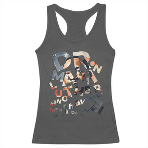 I Have A Dream Dr. Martin Luther King Racerback Tank Top MLK Day 1963 TS11 Dark Heather Print Your Wear