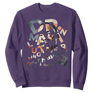 I Have A Dream Dr. Martin Luther King Sweatshirt MLK Day 1963 TS11 Purple Print Your Wear