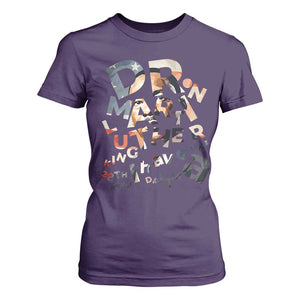 I Have A Dream Dr. Martin Luther King T Shirt For Women MLK Day 1963 TS11 Purple Print Your Wear