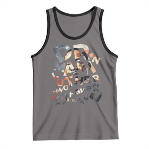 I Have A Dream Dr. Martin Luther King Tank Top MLK Day 1963 TS11 Deep Heather Black Print Your Wear