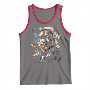 I Have A Dream Dr. Martin Luther King Tank Top MLK Day 1963 TS11 Deep Heather Red Print Your Wear