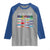 What We Learn From Black History Raglan Shirt African American Pride TS11 Sport Gray Royal Print Your Wear