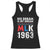 MLK His Dream Is My Dream 1963 Racerback Tank Top TS11 Black Print Your Wear