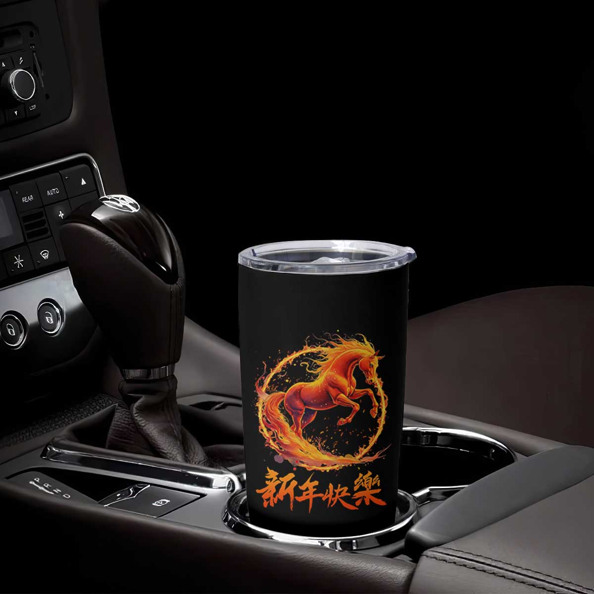 Year of The Fire Horse 2026 Tumbler Cup Chinese Zodiac Lunar New Year TS11 Print Your Wear