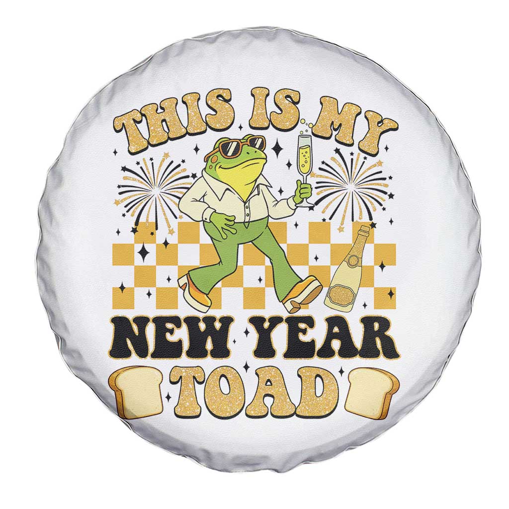 Funny New Years Eve Spare Tire Cover This Is My New Year Toad Frog Pun TS11 Print Your Wear