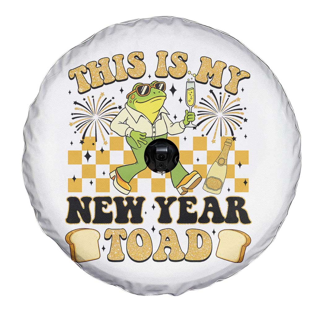 Funny New Years Eve Spare Tire Cover This Is My New Year Toad Frog Pun TS11 Print Your Wear