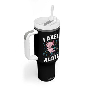 Funny Axolotl Ice Skating Tumbler With Handle I Axel Alotl Winter Sport TS11 Print Your Wear