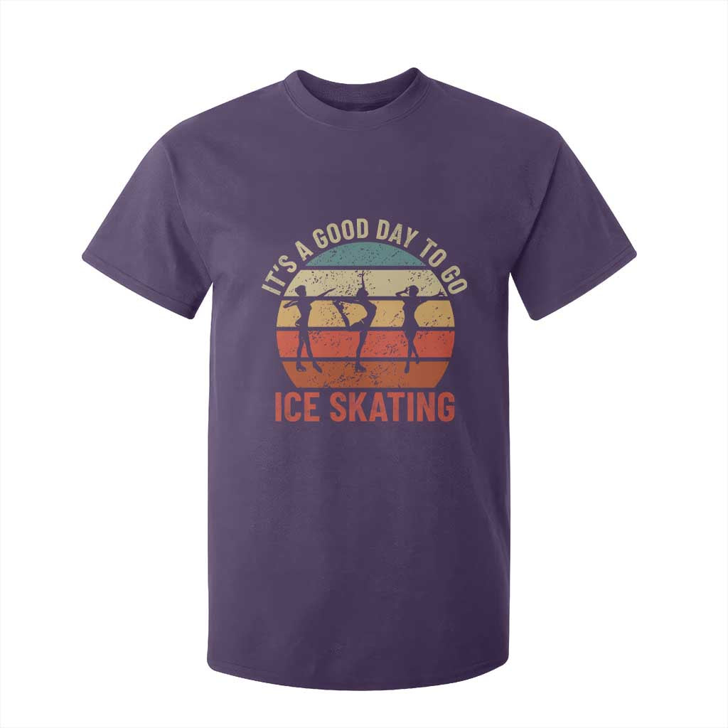 Funny It's A Good Day To Go Ice Skating T Shirt For Kid TS11 Purple Print Your Wear