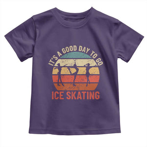 Funny It's A Good Day To Go Ice Skating Toddler T Shirt TS11 Purple Print Your Wear