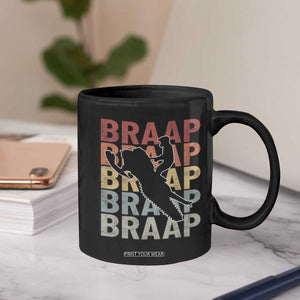 Snowmobile Braaap Coffee Mug Retro Snowcross Snow Sled Winter Sport TS11 Print Your Wear