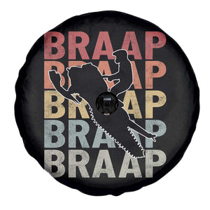 Snowmobile Braaap Spare Tire Cover Retro Snowcross Snow Sled Winter Sport TS11 Print Your Wear