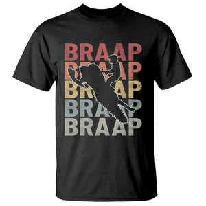 Snowmobile Braaap T Shirt Retro Snowcross Snow Sled Winter Sport TS11 Black Print Your Wear