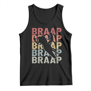 Snowmobile Braaap Tank Top Retro Snowcross Snow Sled Winter Sport TS11 Black Print Your Wear