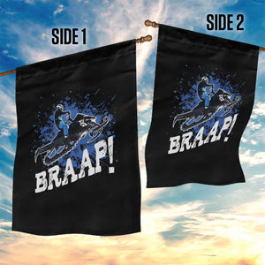 Snowmobile Braaap Garden Flag Snowcross Snow Sled Extreme Outdoor Winter Sports TS11 Print Your Wear