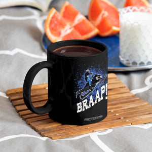 Snowmobile Braaap Coffee Mug Snowcross Snow Sled Extreme Outdoor Winter Sports TS11 Print Your Wear