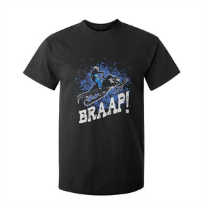 Snowmobile Braaap T Shirt For Kid Snowcross Snow Sled Extreme Outdoor Winter Sports TS11 Black Print Your Wear