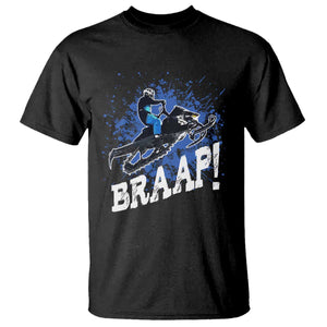 Snowmobile Braaap T Shirt Snowcross Snow Sled Extreme Outdoor Winter Sports TS11 Black Print Your Wear