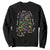 Funny Mardi Gras Alabama Map Coquette Bow Sweatshirt Moon Pie Carnival Joe Cain Beads TS11 Black Print Your Wear