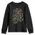 Funny Mardi Gras Alabama Map Coquette Bow Youth Sweatshirt Moon Pie Carnival Joe Cain Beads TS11 Black Print Your Wear