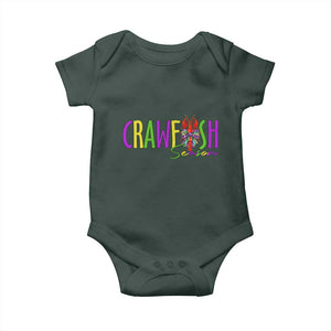 Funny Mardi Gras Cajun Crawfish Season Baby Onesie TS11 Print Your Wear