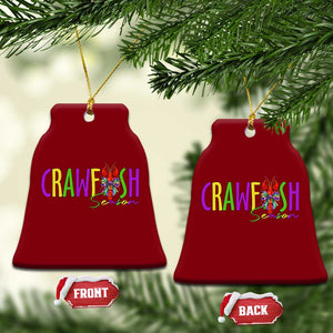 Funny Mardi Gras Cajun Crawfish Season Ceramic Ornament TS11 Print Your Wear
